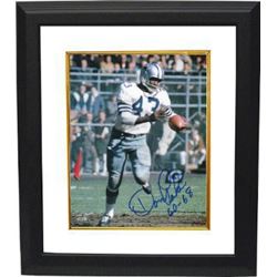 Don Perkins Signed Dallas Cowboys 8X10 Photo 60-68 Custom Framed