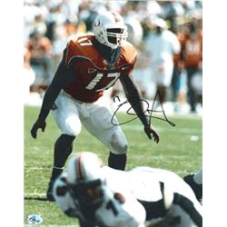 DJ Williams Signed Miami Hurricanes 8X10 Photo