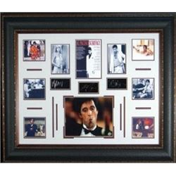 Scarface Unsigned 27X39 Photo Engraved Signature Series Leather Framed W/ Al Pacino (Entertainment)