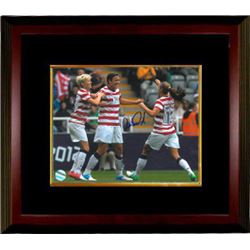 Abby Wambach Signed 16X20 Photo Celebration Vs New Zealand 2012 London Olympics Custom Framed (Women