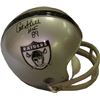 Image 1 : Art Shell Signed Oakland Raiders 2Bar 1963 TB Mini Helmet HOF89