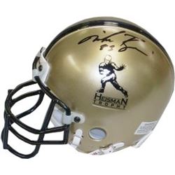 Mike Rozier Signed Heisman Gold Authentic Mini Helmet 83 (Nebraska Cornhuskers)