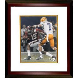 Darius Hanks Signed Alabama Crimson Tide 8X10 Photo Custom Framed (BCS National Championship Game)