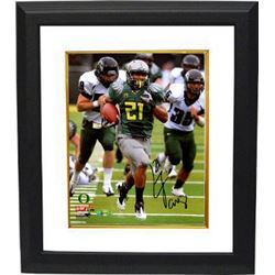 Lamichael James Signed Oregon Ducks 8X10 Photo Custom Framed- Tri-Star Hologram