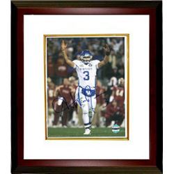 Andre Woodson Signed Kentucky Wildcats 8X10 Photo Custom Framed