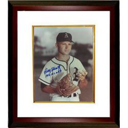 Bobby Shantz Signed Philadelphia A's 8X10 Photo Custom Framed 1952 AL MVP