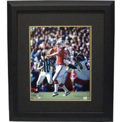 Steve Grogan Signed New England Patriots 16X20 Photo Custom Framed