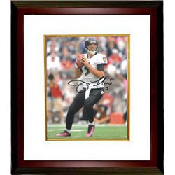 Joe Flacco Signed Baltimore Ravens 8X10 Photo Custom Framed