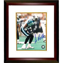 Samari Rolle Signed Tennessee Titans 8X10 Photo Custom Framed