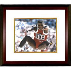 Carl Lewis Signed Team USA 16X20 Photo Custom Framed 1988 Seoul Olympics 9 X Gold