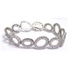 Image 1 : Sterling Silver-CZ BRACLET