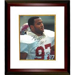 Cornelius Bennett Signed Alabama Crimson Tide 8X10 Photo Custom Framed Roll Tide