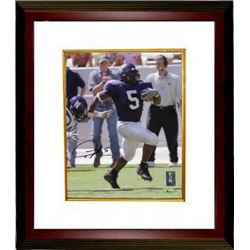 Ladainian Tomlinson Signed TCU Horned Frogs 8X10 Photo Custom Framed- Tri-Star/Tomlinson Holograms