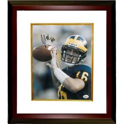 John Navarre Signed Michigan Wolverines 8X10 Photo Custom Framed