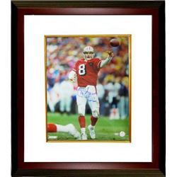 Steve Young Signed San Francisco 49Ers 16X20 Photo Custom Framed HOF 2005