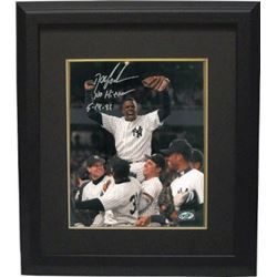 Doc Gooden Signed New York Yankees 8X10 Photo Custom Framed No Hitter 5-14-96
