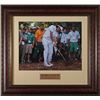 Image 1 : Bubba Watson Unsigned 11X14 Photo 2012 Masters Leather Framed