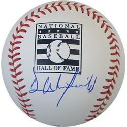 Dave Winfield Signed Official Hall Of Fame Logo Major League Baseball- MLB Hologram (Yankees/Padres)