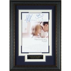 Revolutionary Road Signed 22X30 Masterprint Poster Leather Framed W/ Leonardo Dicaprio & Kate Winsle
