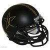 Image 1 : Vanderbilt Commodores Unsigned Schutt Authentic Black Mini Helmet With Anchor