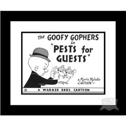 Goofy Gopher 16X20 Lobby Card Giclee