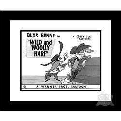 Wild And Wooly Hare 16X20 Lobby Card Giclee