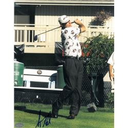 Scott Hoch Signed 8X10 Photo PGA Golf- Mounted Hologram