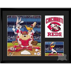 Cincinnati Reds Looney Tunes 11X14 Lithograph