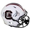 Image 1 : Jadeveon Clowney Signed South Carolina Gamecocks Full Size Speed Authentic Helmet- Steiner Hologram