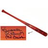 Image 1 : Brooks Robinson Signed Orange Cooperstown Engraved Stat Bat Mr. Oriole (Baltimore Orioles)
