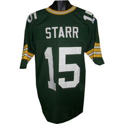 Bart Starr Green Bay Packers Unsigned Green TB Prostyle Jersey XL