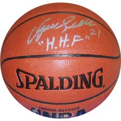 Dominique Wilkins Signed Indoor/Outdoor NBA TB Basketball HHF (Human Highlight Film-Atlanta Hawks)