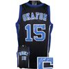 Image 1 : Jahlil Okafor Signed Duke Blue Devils Black Custom Jersey #15