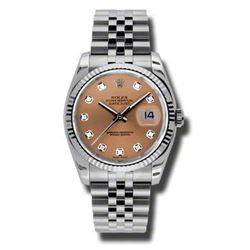 Rolex  Datejust 36 Steel &Amp; White Gold  Men Watch