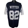 Image 1 : Jason Witten Dallas Cowboys Unsigned Blue 2 Star Prostyle Jersey XL