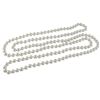Image 1 : 8Mm 54'' White Pearl Neck