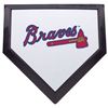Image 1 : Atlanta Braves MLB Baseball Schutt Mini Home Plate