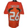 Image 1 : Sean Taylor Miami Hurricanes Unsigned Orange Custom Jersey XL