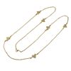 Image 1 : GOLD MATT LONG SHINY HEART