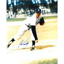 Bob Turley Signed New York Yankees 8X10 Photo (Pitching- Deceased)