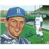 Image 1 : Carl Erskine Signed Brooklyn Dodgers 8X10 Photo (Portrait)