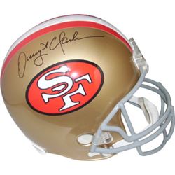 Dwight Clark Signed San Francisco 49Ers Full Size Replica TB Helmet