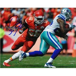 Derrick Johnson Signed Kansas City Chiefs 8X10 Photo #56 (Vs Cowboys)