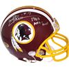 Image 1 : Joe Theismann Signed Washington Redskins Riddell Mini Helmet 1983 NFL MVP