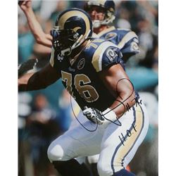 Orlando Pace Signed St. Louis Rams 16X20 Photo HOF