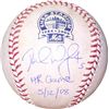 Image 1 : David Wright Signed Game Used Shea Stadium Logo Official Baseball W/ HR Game 5/12/08- MLB Hologram (