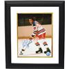 Image 1 : Phil Esposito Signed New York Rangers 8X10 Photo Custom Framed