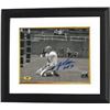 Image 1 : YA Tittle Signed New York Giants Blood Sepia Horizontal 8X10 Photo HOF 71 Custom Framed