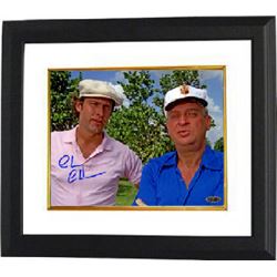 Chevy Chase Signed Caddyshack 8X10 Photo Custom Framed W/ Rodney Dangerfield- Steiner Hologram (Ente