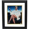 Image 1 : Sharon Stone Signed Basic Instinct 11X14 Photo Custom Framed Famous Leg Crossed- PSA Hologram (Enter